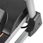 Okak 2.5HP Easy Folding Treadmill with Device Holder & Pulse Sensor, Walking Pad with 3-Level Incline Adjustable, Compact Treadmill, Black