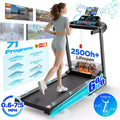 Folding Treadmill for Home, 3.1HP Treadmill with 12% Incline, Treadmill 350lbs Capacity, Running Machine Fitness, 0.6-7.5MPH,