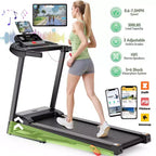 3-in-1 Electric Foldable Treadmill with 9% Incline, Foldable Treadmills for Home/Office, 3 HP Quiet Walking Running Jogging Fitness Machine