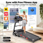 Treadmill on Sale, Treadmills clearance 5.0HP Folding Treadmill for Home with 20 Auto Incline,Foldable Electric Treadmill Running Machine