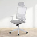 Ergonomic Office Chair, Computer Desk Chair Comfy with Adjustable Padded Headrest,Comfortable Lumbar Support Gaming Chairs for Bedroom,Study,Student