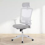 Ergonomic Office Chair, Computer Desk Chair Comfy with Adjustable Padded Headrest,Comfortable Lumbar Support Gaming Chairs for Bedroom,Study,Student