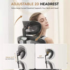 Ergonomic Office Chair  High-Back Mesh Desk Chair with Adjustable Headrest & Wheels  Swivel Task Chair for Home/Office/Gaming Room
