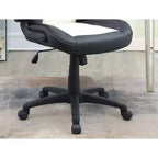 TUYOHW Sedia da gaming girevole con altezza regolabile e ruote, sedia da ufficio ergonomica per videogiochi per ufficio e casa, sedia per il tempo libero imbottita