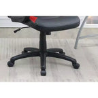 TUYOHW Sedia da gaming girevole con altezza regolabile e ruote, sedia da ufficio ergonomica per videogiochi per ufficio e casa, sedia per il tempo libero imbottita