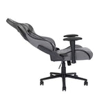 TUYOHW XL Sedia da Gaming Ergonomica, Sedia da Ufficio Girevole a 360° con Cuscino Lombare e Poggiatesta, Reclinabile 90-150° per Ufficio e Casa, Portata Massima 159 kg, Grigio