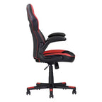 TUYOHW Adjustable Ergonomics Gaming Chair 360 Swivel Chair with Wheels,Black/Red Computer Chair for Office&Home,Versatile Leisure Chair,Black/Red