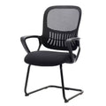 TUYOHW Ergonomic Office Desk Chair with Padding Seats, Gaming Chair with Armrest and Lumbar Support, Computer Chairs for Reading Room, Black
