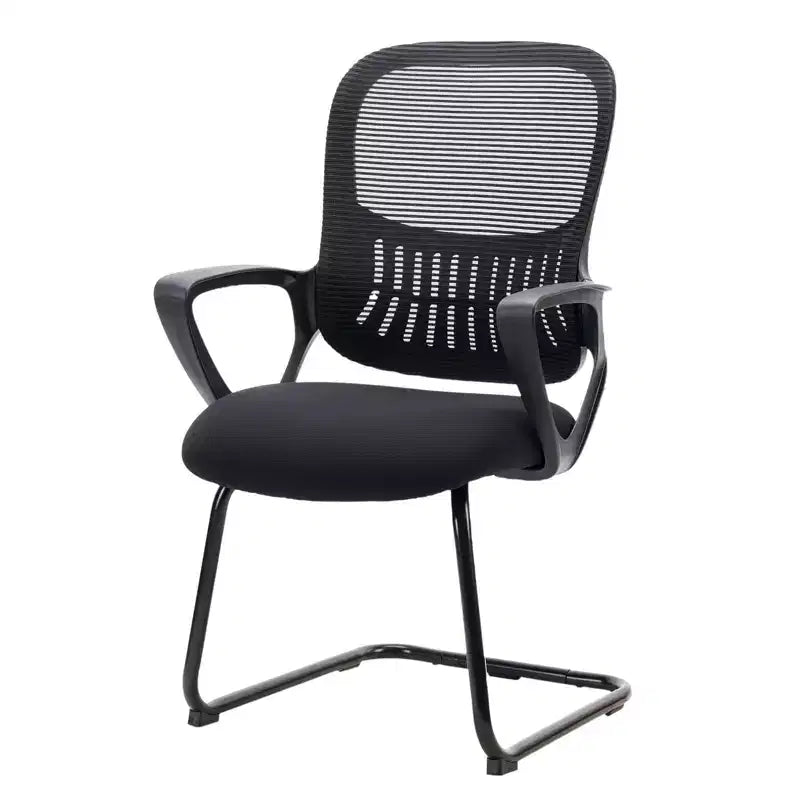 TUYOHW Ergonomic Office Desk Chair with Padding Seats, Gaming Chair with Armrest and Lumbar Support, Computer Chairs for Reading Room, Black
