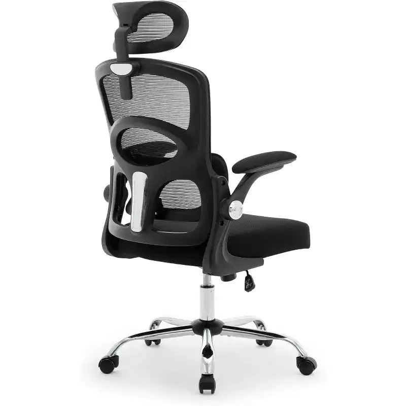 COZONY Ergonomic Desk Chair - Mesh Office Desk Chair w/ Wheels, High-Back Computer Gaming Chair with Adjustable Headrest, Rolling Swivel Task Chair