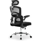 COZONY Ergonomic Desk Chair - Mesh Office Desk Chair w/ Wheels, High-Back Computer Gaming Chair with Adjustable Headrest, Rolling Swivel Task Chair