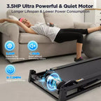 Treadmill on sale  3.5HP Folding Treadmill for Home, 12% Manual Incline, 7.5 MPH, 71 Programs, APP Control, Heart Rate Monitor, knee strap gift