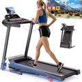 Treadmills on Sale, Treadmills Clearance,Folding Home Treadmill 3.25HP Motor, Manual Incline Cardio Machine with Bluetooth Speakers