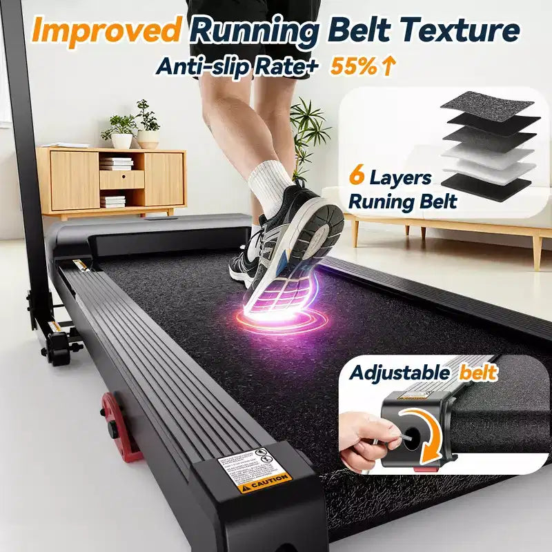 Treadmills on Sale, Treadmills Clearance, 3.0HP Folding Treadmill with Manual Incline, 64 Programs, Bluetooth, 300 lb Capacity
