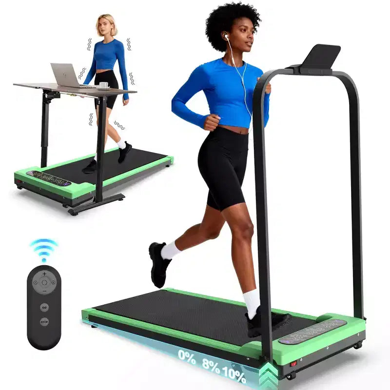GDFStudio Vella 2.0HP Foldable Treadmill with Incline and Vibration Pad