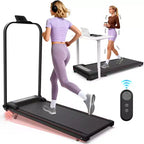 GDFStudio Vella 2.0HP Foldable Treadmill with Incline and Vibration Pad