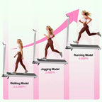 GDFStudio Vella 2.0HP Foldable Treadmill with Incline and Vibration Pad