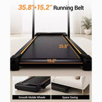 Tapis roulant pieghevole 4 in 1 con maniglia, tapis roulant da scrivania inclinabile al 14% per la casa, motore brushless silenzioso da 2,5 HP