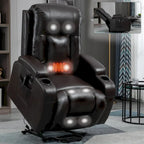 Heavy Duty Power Lift Recliner Chair for Elderly with Massage and Lumbar Heating