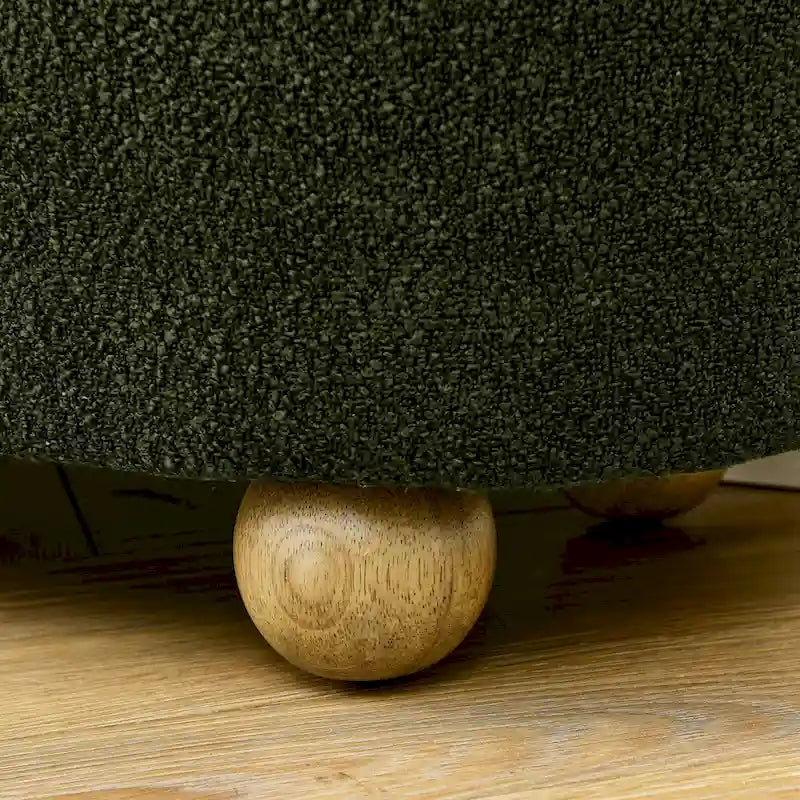 Storage Ottoman Bench, Upholstered End of Bed Ottoman Bench with Storage and Seating, Large Blanket Storage Bench for Foot Rest