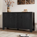 Credenza retrò a 4 ante con finitura anticata