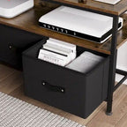 Entertainment Center with Storage TV Stand for Bedroom