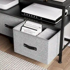 Entertainment Center with Storage TV Stand for Bedroom