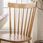 Bush Furniture Windsor High Back Spindle Dining Chairs - Set of 2