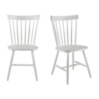 Bush Furniture Windsor High Back Spindle Dining Chairs - Set of 2