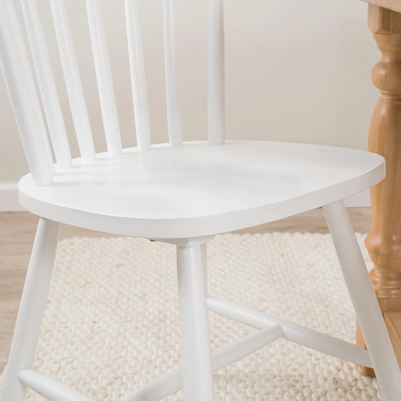 Bush Furniture Windsor High Back Spindle Dining Chairs - Set of 2