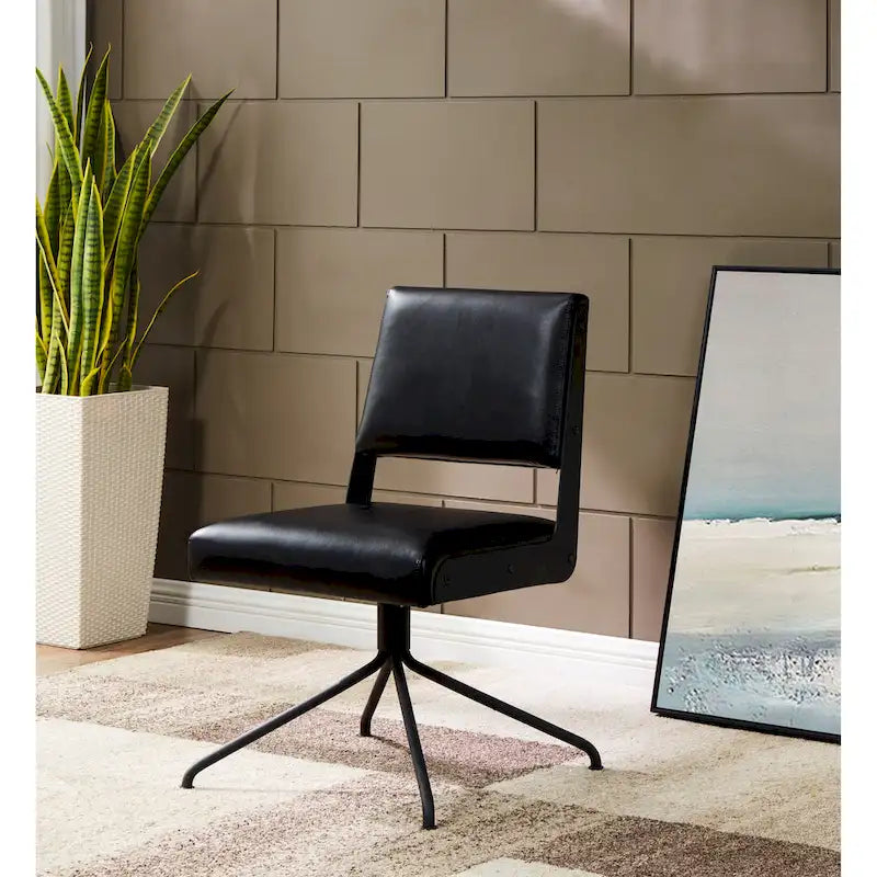 SAFAVIEH Couture Kanja Sedia da Ufficio Girevole - 22Lx24Px34A