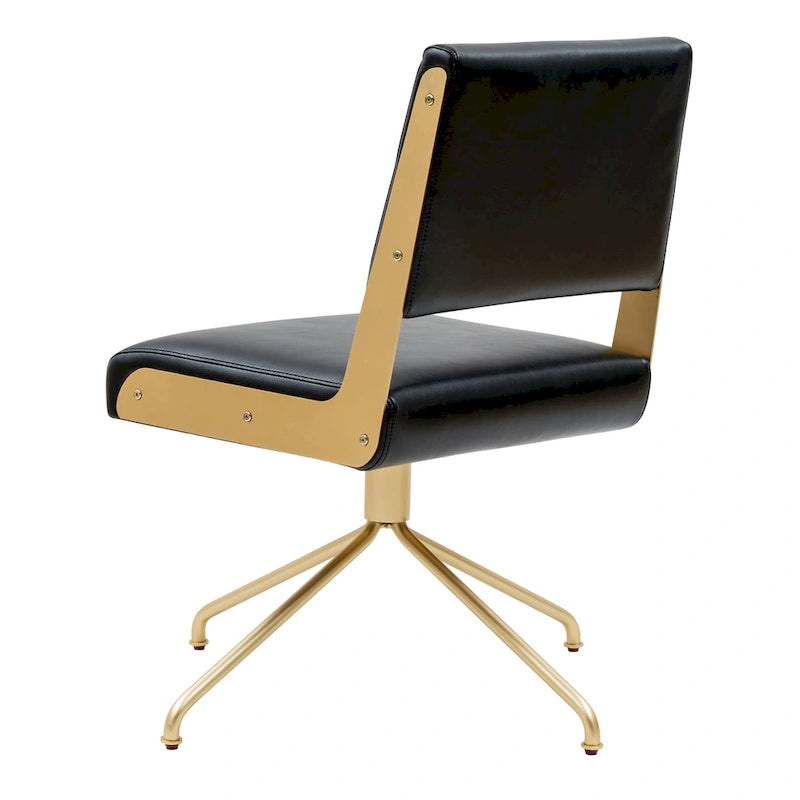 SAFAVIEH Couture Kanja Sedia da Ufficio Girevole - 22Lx24Px34A
