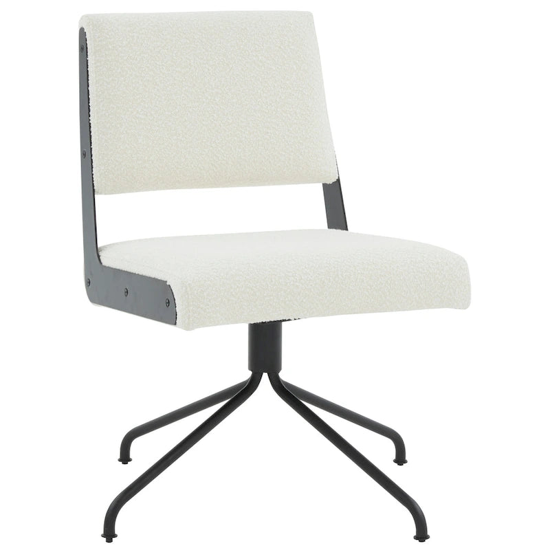 SAFAVIEH Couture Kanja Sedia da Ufficio Girevole - 22Lx24Px34A