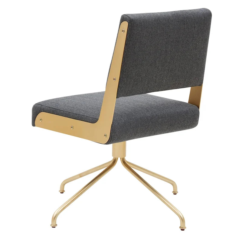 SAFAVIEH Couture Kanja Sedia da Ufficio Girevole - 22Lx24Px34A