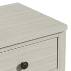 Comò extra large a 6 cassetti, grigio chiaro
