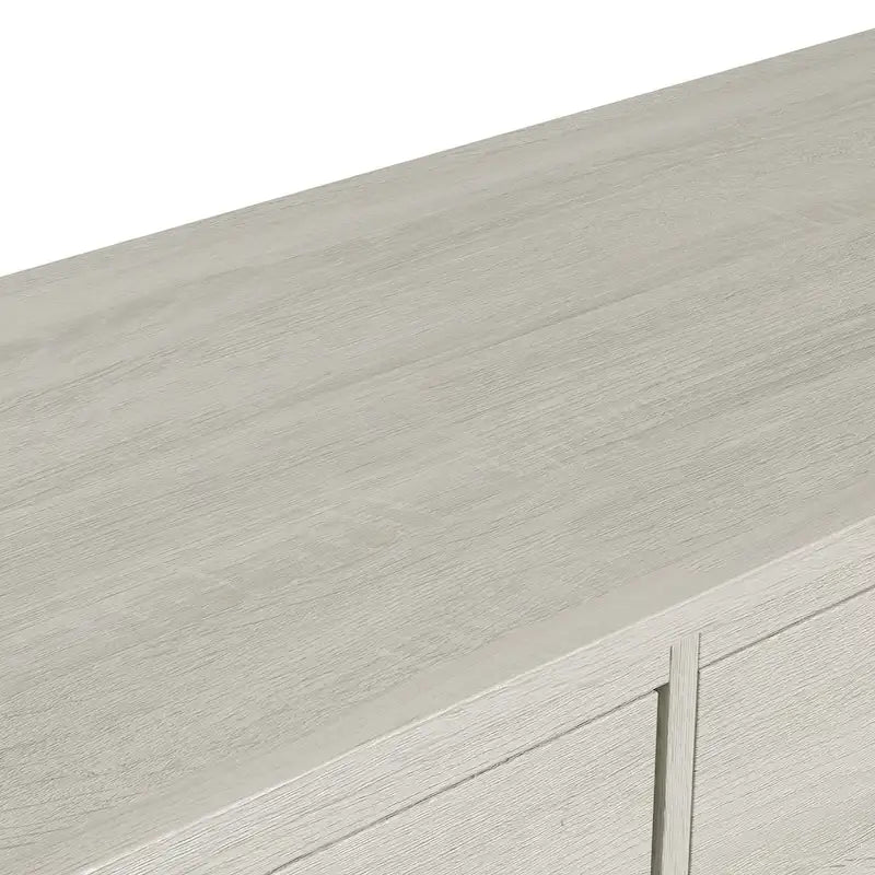 Comò extra large a 6 cassetti, grigio chiaro