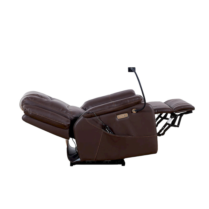 Christopher Knight Home - Liyasi Zero Gravity Power Recliner with Massage, Heating, USB Charging & Phone Holder