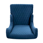 Christopher Knight Home - Evelyn High-Back Velvet Wingback Chair with Wooden Legs