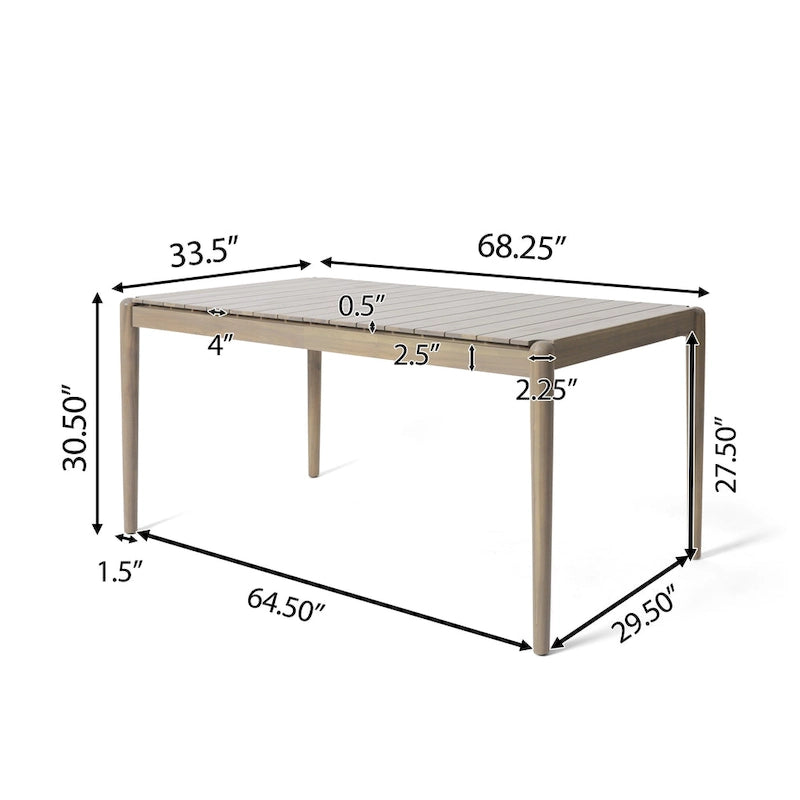 Christopher Knight Home - Elegant Mid-Century Modern 7-Piece Dining Sets