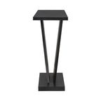 Christopher Knight Home - Mirod Elegant Console Table with Natural Wood Veneer and Sturdy V-Base Design