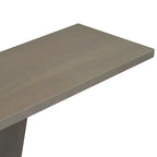 Christopher Knight Home - Mirod Elegant Console Table with Natural Wood Veneer and Sturdy V-Base Design