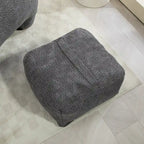 GDFStudio - COOLMORE Boucle Bean Bag Chair with Memory Foam Filling for Ultimate Comfort
