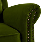 Marloo Modern Swivel Velvet Recliner Chair by Christopher Knight Home