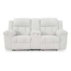 Divanetto reclinabile doppio Signature Design by Ashley Frohn con console - 80L x 40P x 42A