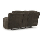 Divanetto reclinabile doppio Signature Design by Ashley Frohn con console - 80L x 40P x 42A
