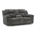 Divanetto reclinabile doppio Signature Design by Ashley Frohn con console - 80L x 40P x 42A