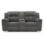 Divanetto reclinabile doppio Signature Design by Ashley Frohn con console - 80L x 40P x 42A