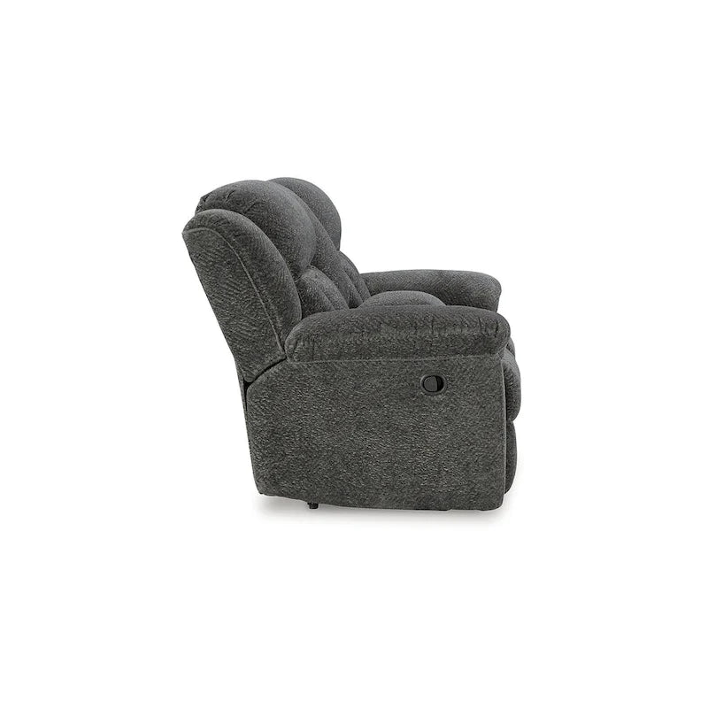 Divanetto reclinabile doppio Signature Design by Ashley Frohn con console - 80L x 40P x 42A