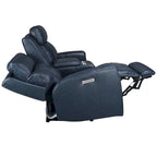 71.5 Leather Zero Gravity Power Recliner Loveseat Sofa with Power Headrest, USB&USB-C Port