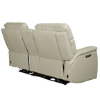71.5 Leather Zero Gravity Power Recliner Loveseat Sofa with Power Headrest, USB&USB-C Port